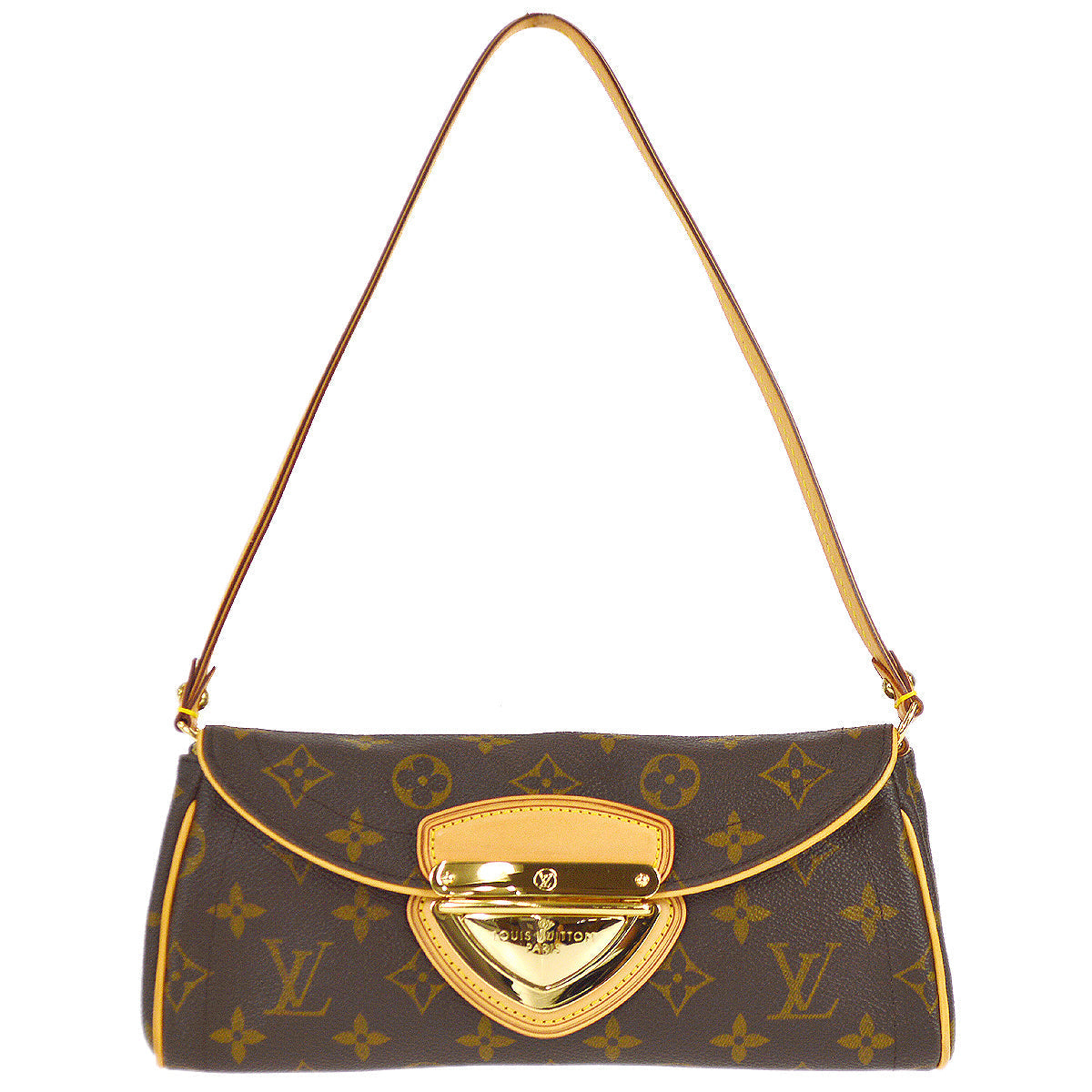 Louis Vuitton Pochette Beverly Monogram in Brown