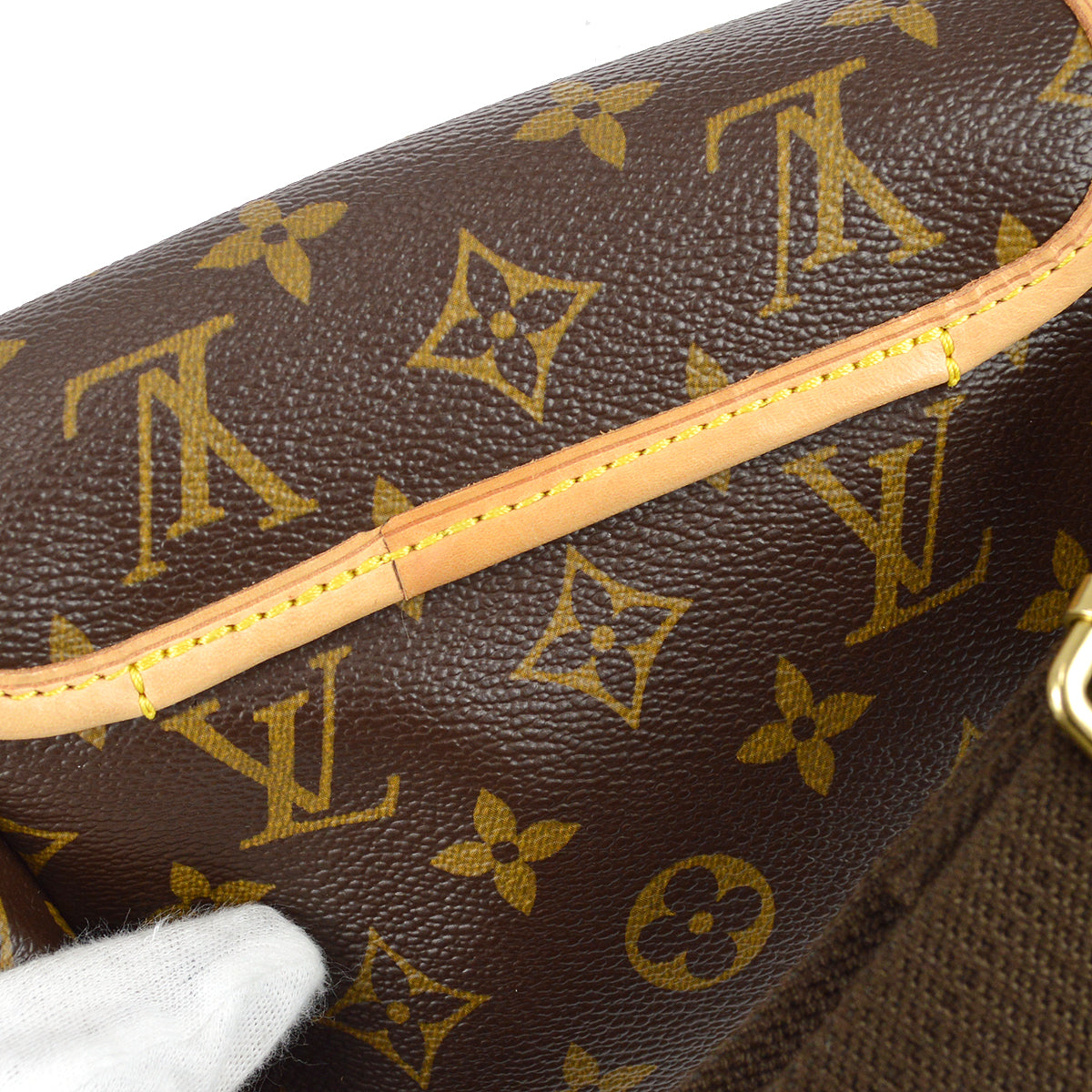 Louis Vuitton Monogram Bosphore Waist Bum Bag in Brown