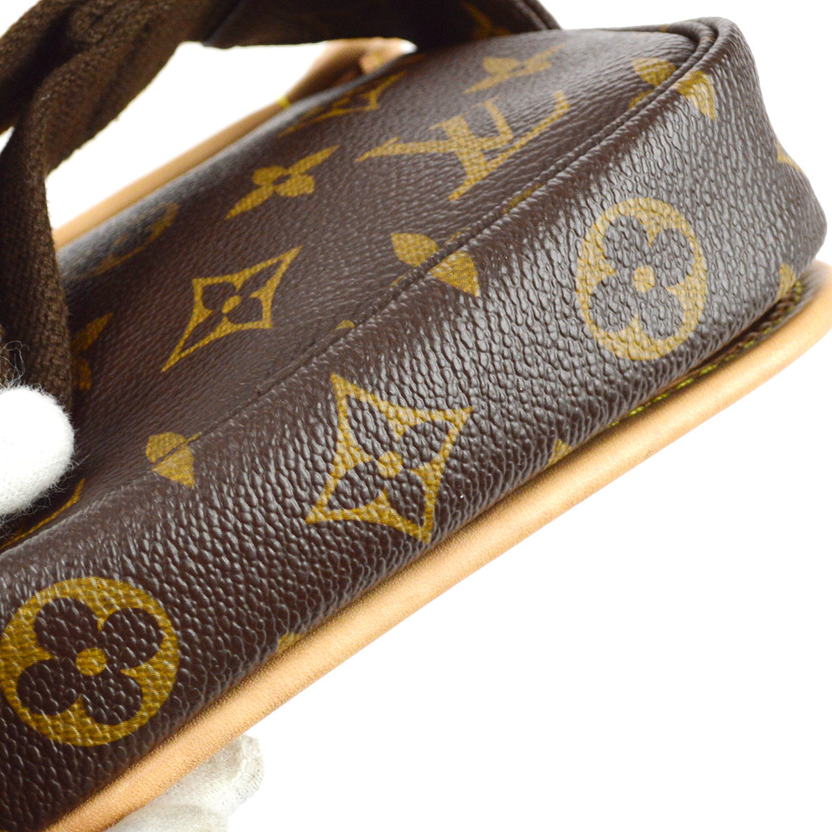 Louis Vuitton Monogram Bosphore Waist Bum Bag in Brown