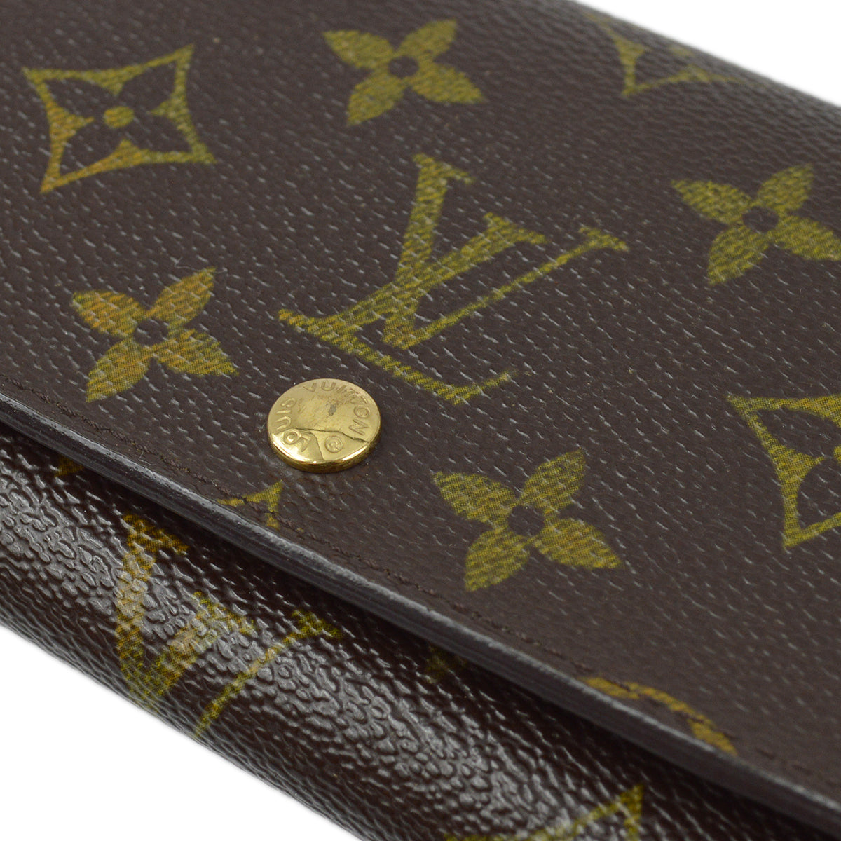Louis Vuitton Monogram Porte Monnaie Billet Tresor