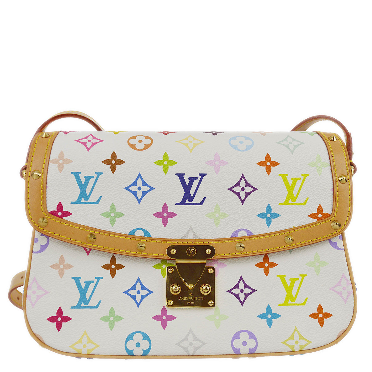 Louis Vuitton 2000s Multicolor Sologne Shoulder Bag