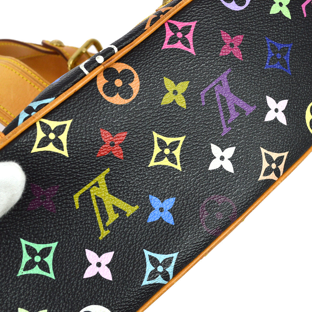 Louis Vuitton Black Monogram Multicolor Theda PM