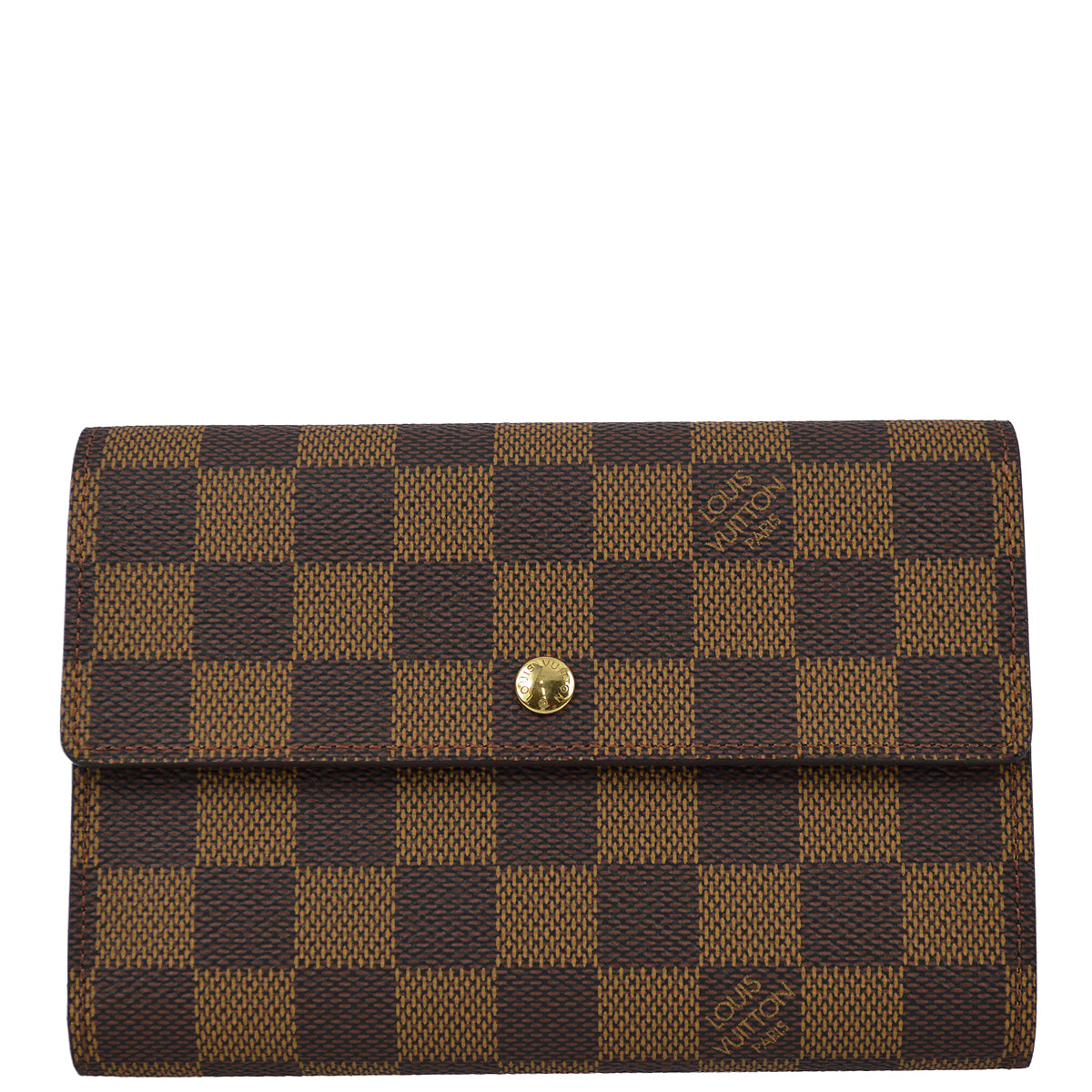 Louis Vuitton Damier Porte Tresor Etuy Papier Wallet Purse