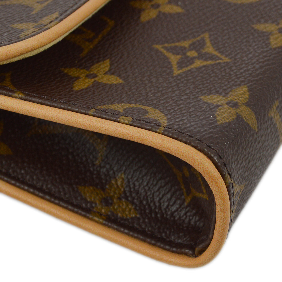 Louis Vuitton Monogram Pochette Florentine Belt Bum Bag #M