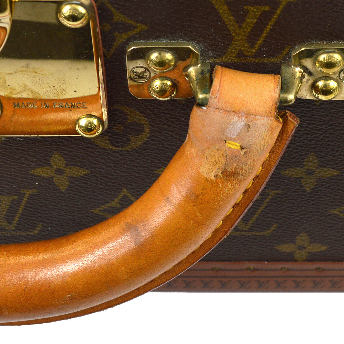 Louis Vuitton Monogram Alzer 75 Suitcase Luggage