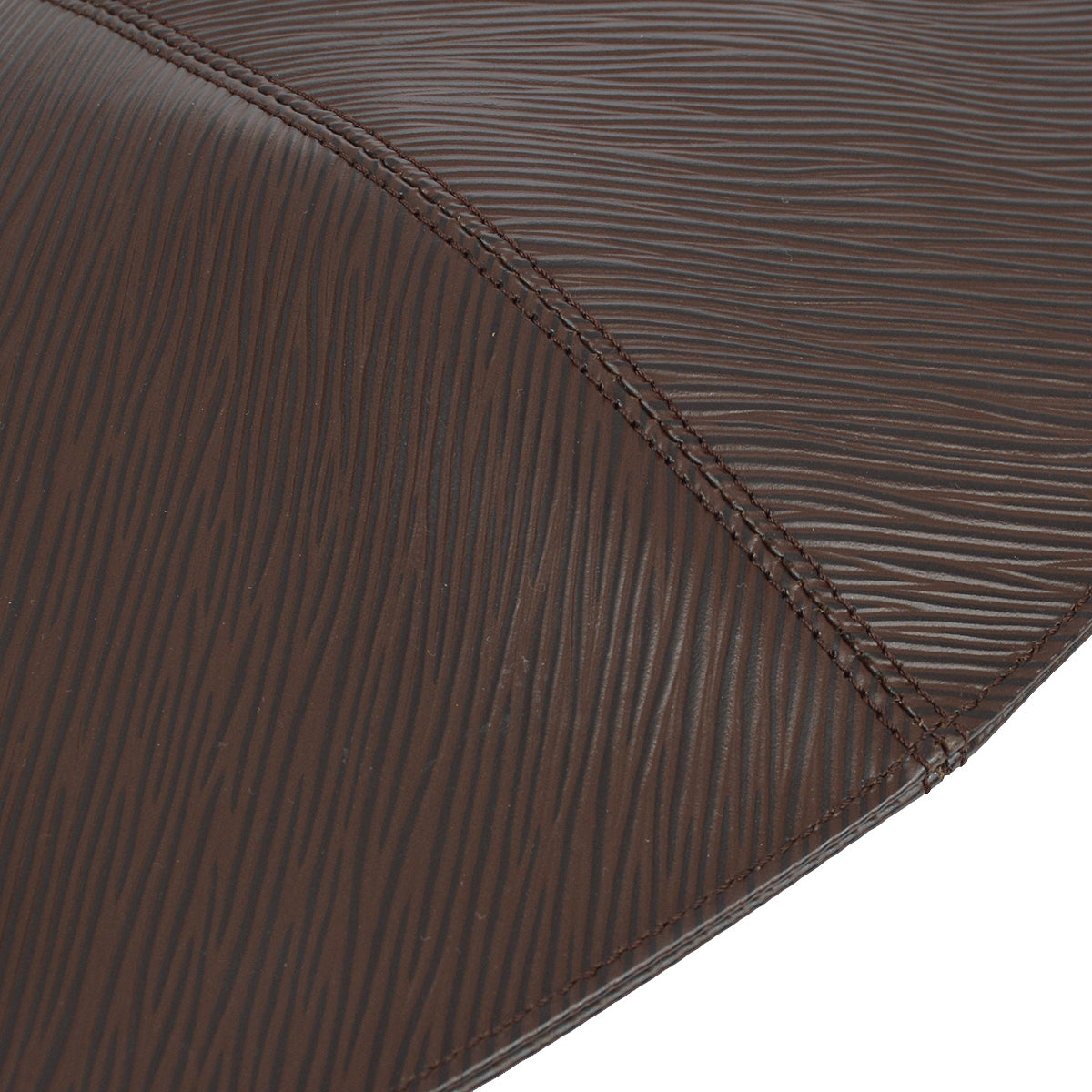 Louis Vuitton Brown Epi Pochette Demi-lune Handbag