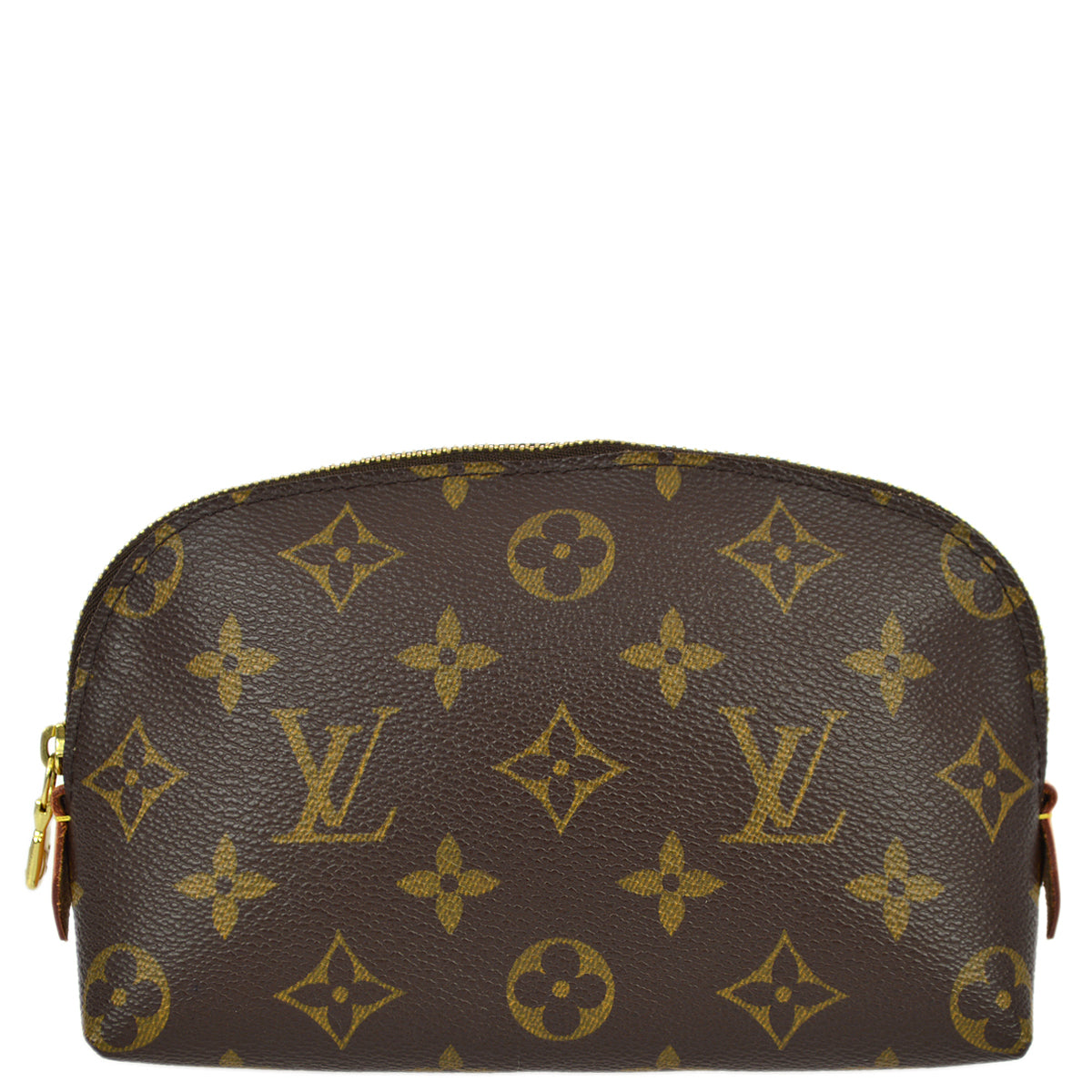 Louis Vuitton Monogram Pochette Cosmetic Pouch in Brown