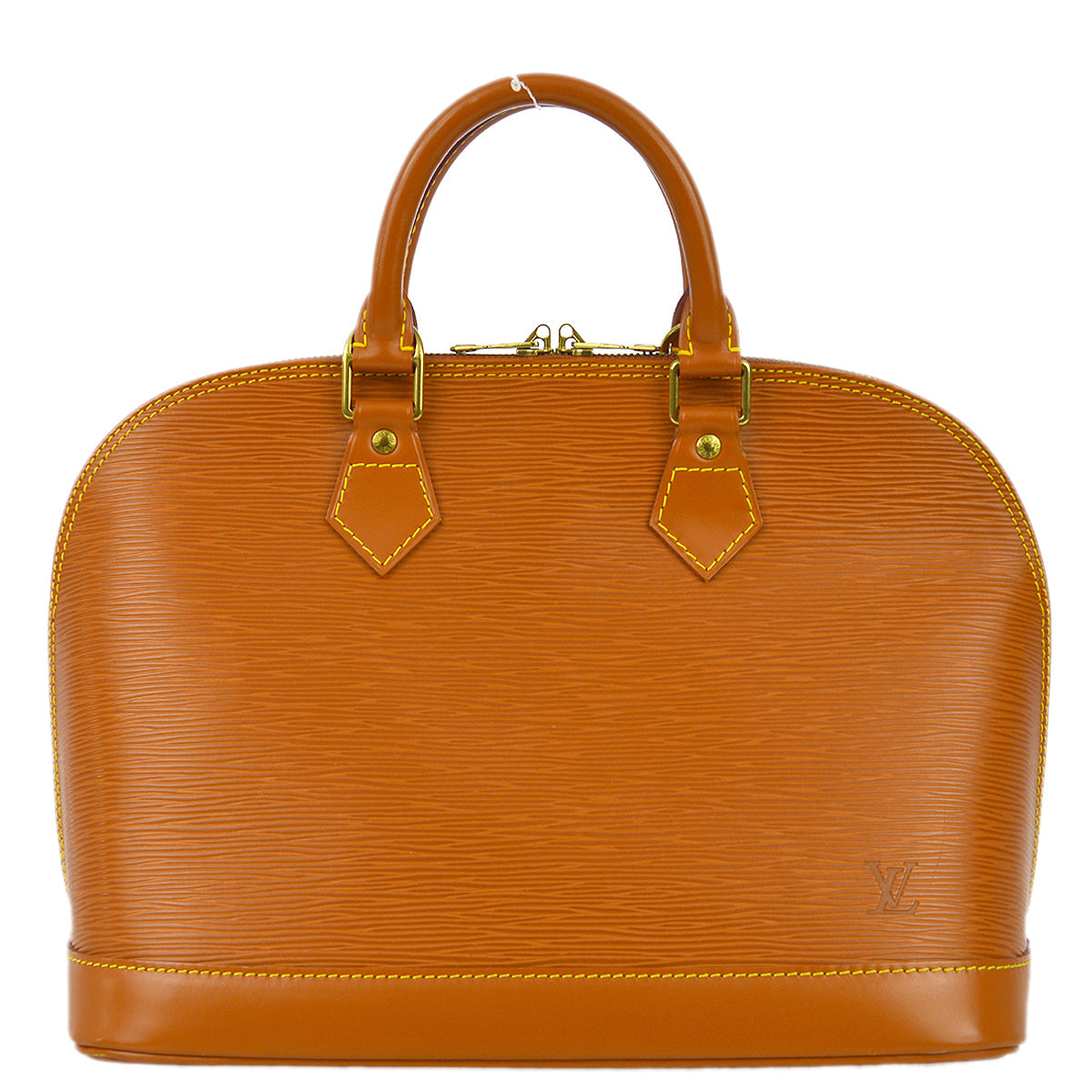 Louis Vuitton Brown Alma Handbag Epi