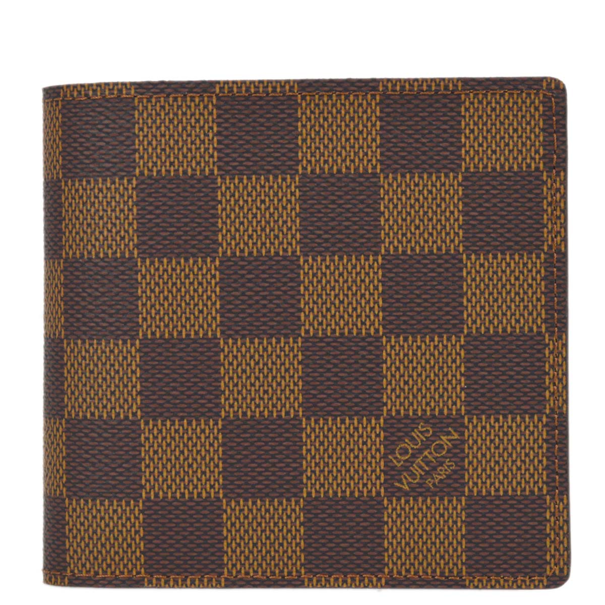 Louis Vuitton Damier Portefeuille Marco Wallet Purse in Brown