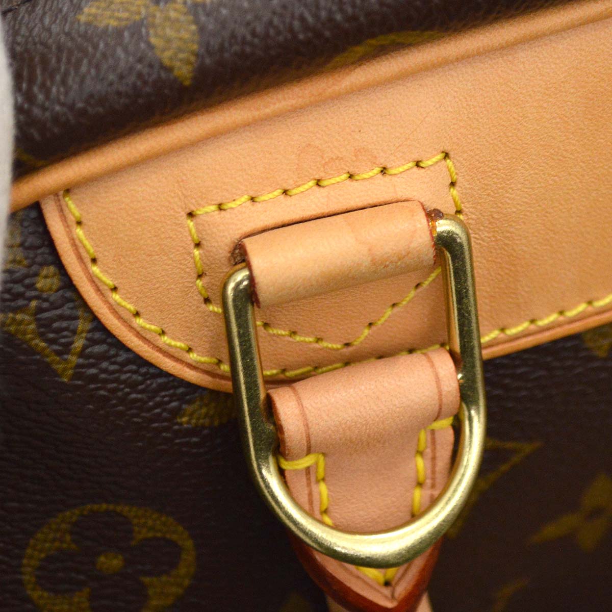 Louis Vuitton Monogram Trouville Handbag in Brown