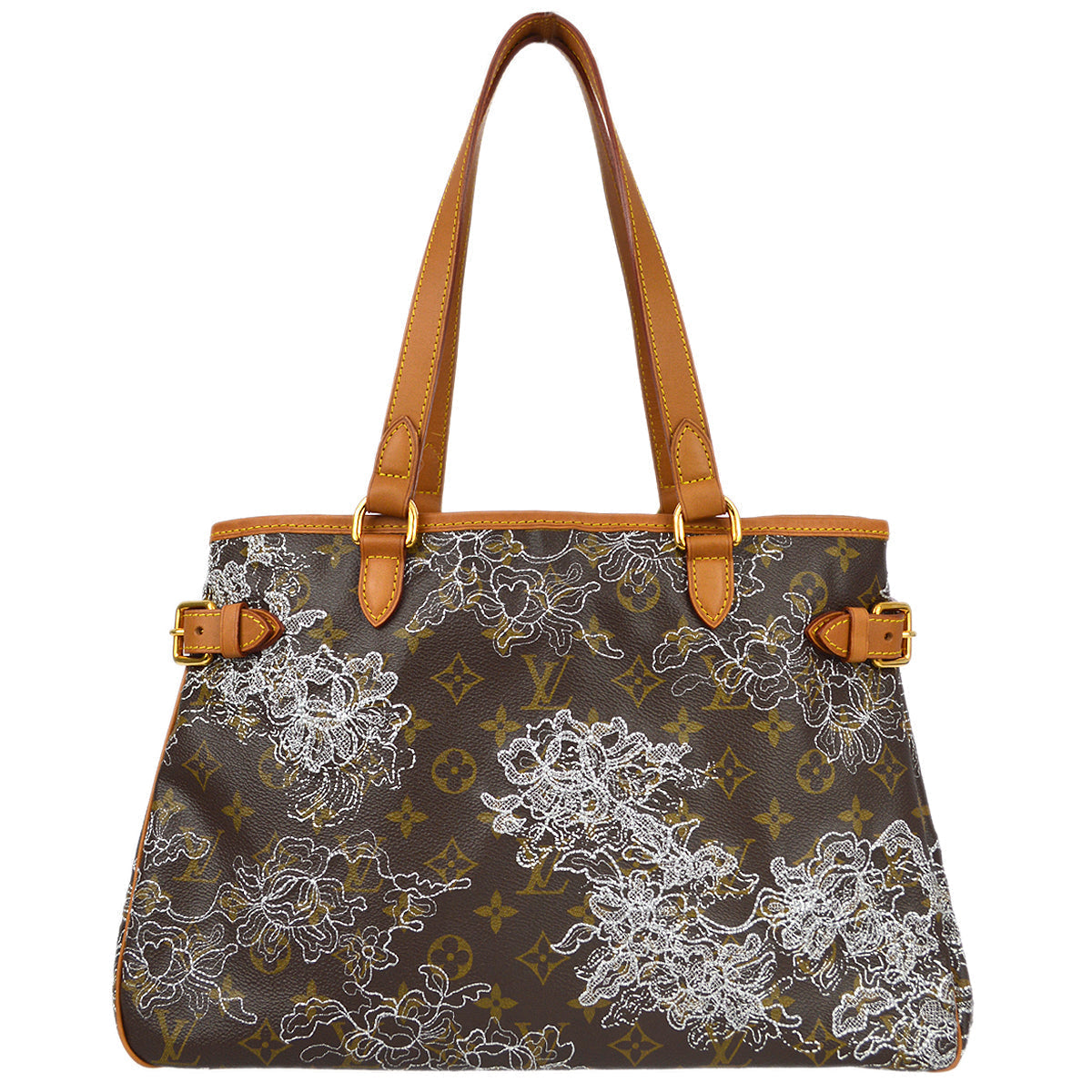 Louis Vuitton Monogram Dentelle Batignolles Horizontal Tote in Brown