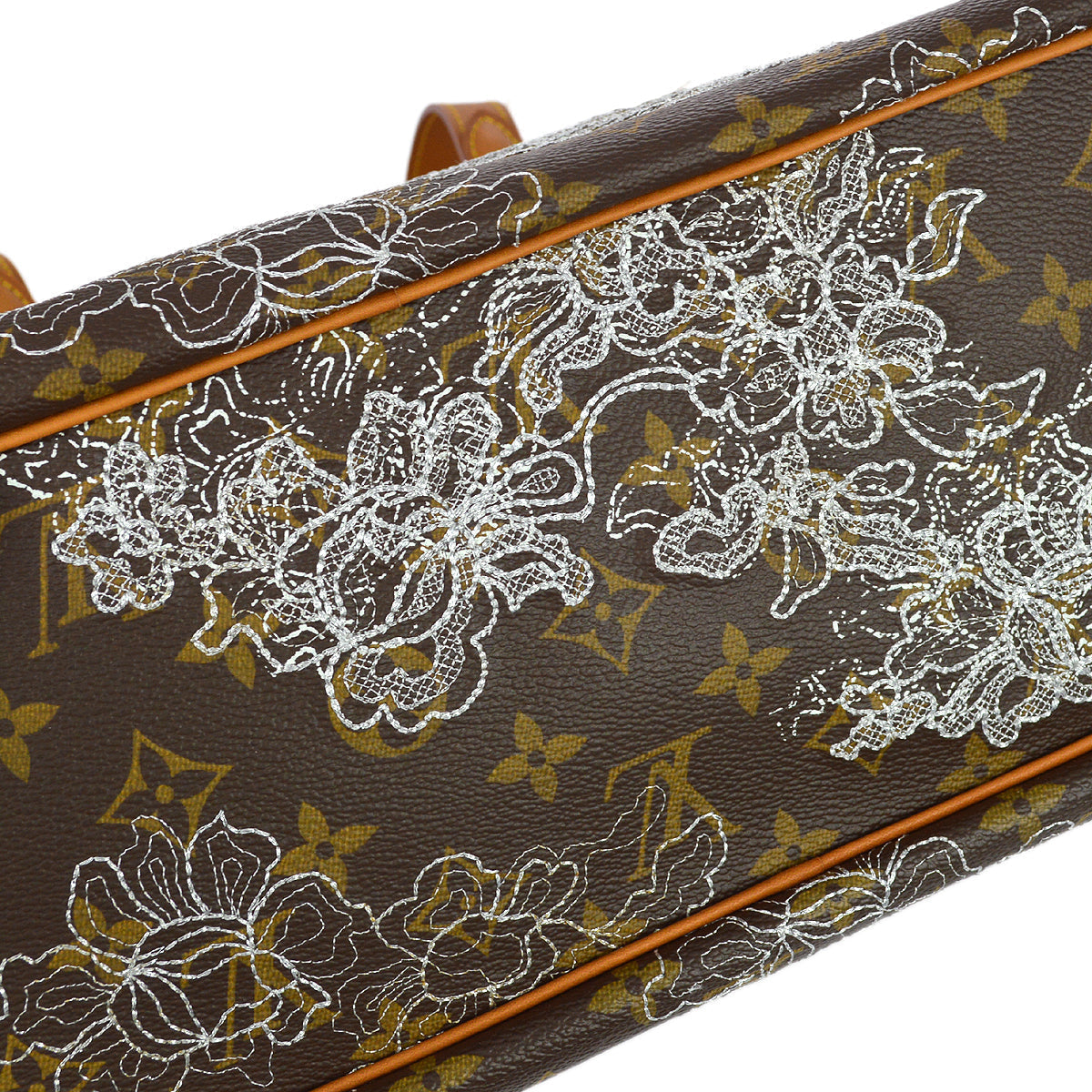 Louis Vuitton Monogram Dentelle Batignolles Horizontal Tote in Brown