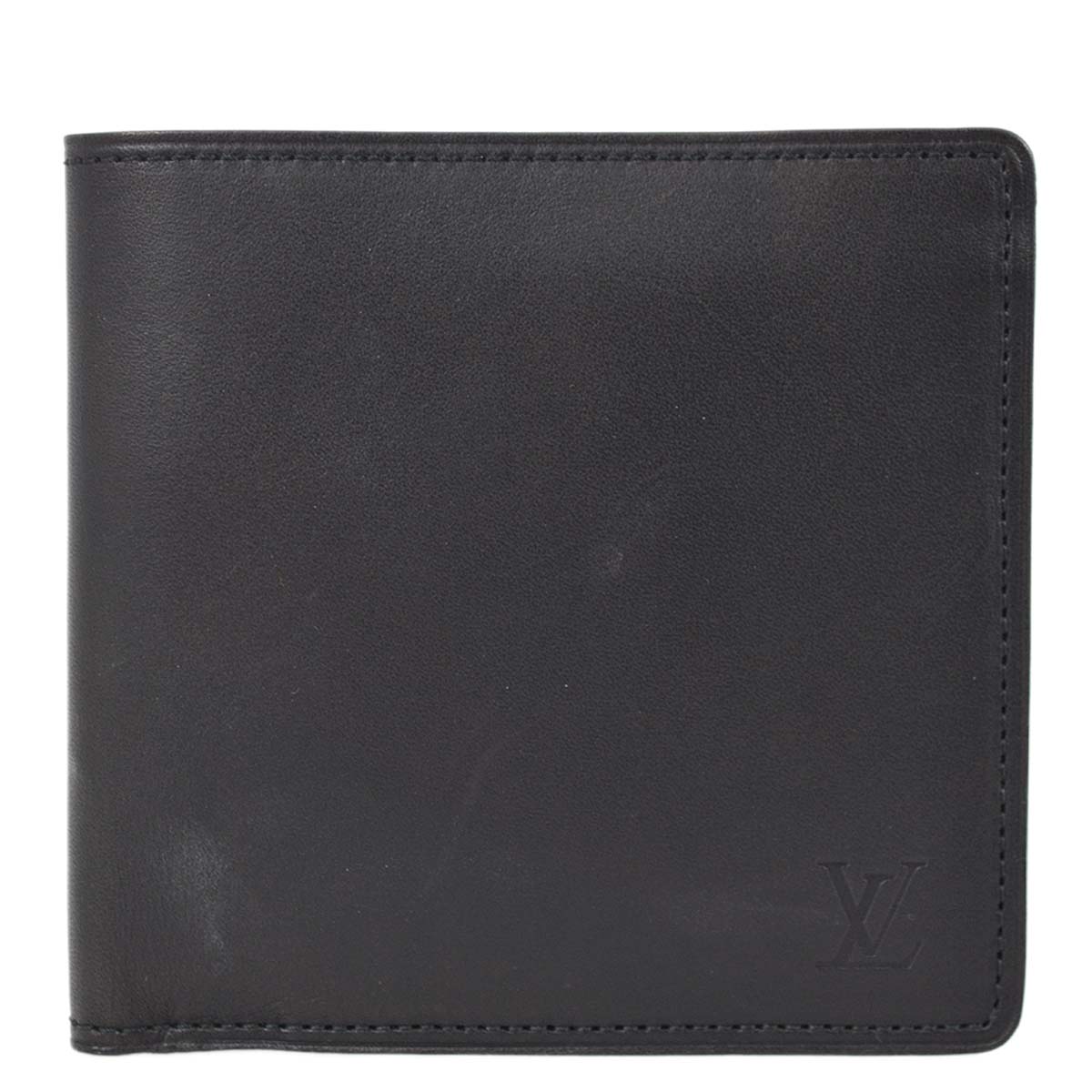 Louis Vuitton Black Nomade Portefeuille Marco Wallet Purse in Black