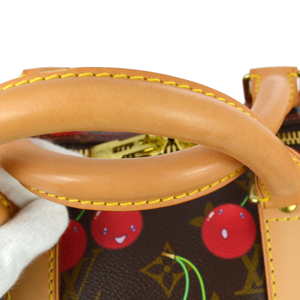 Louis Vuitton * Monogram Cherry Keepall 45