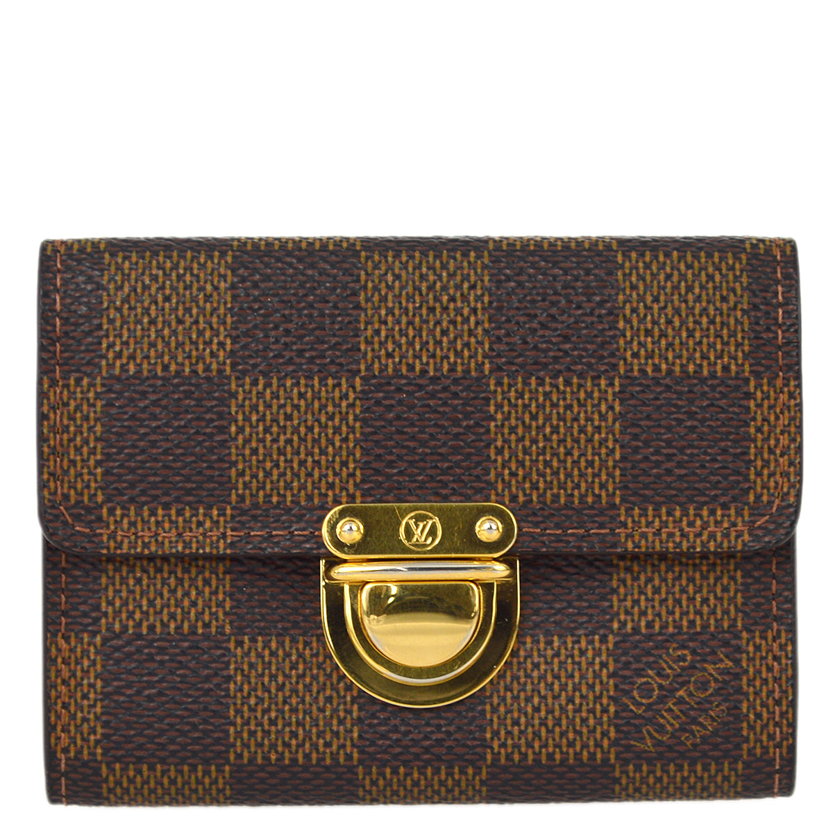 Louis Vuitton Damier Porte Monnaie Koala in Brown