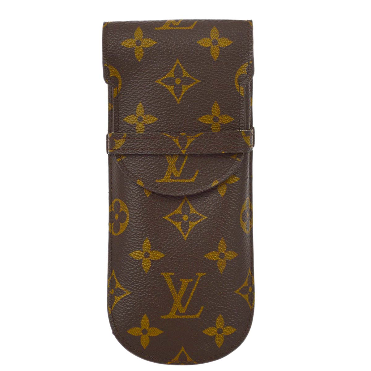 Louis Vuitton Monogram Etui lunette Glasses Case Small Good