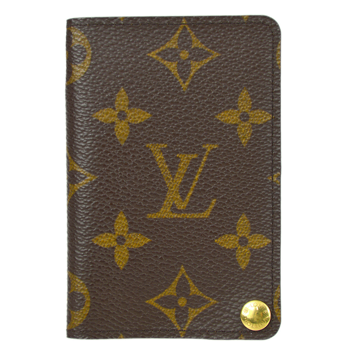 Louis Vuitton Monogram Pression in Brown