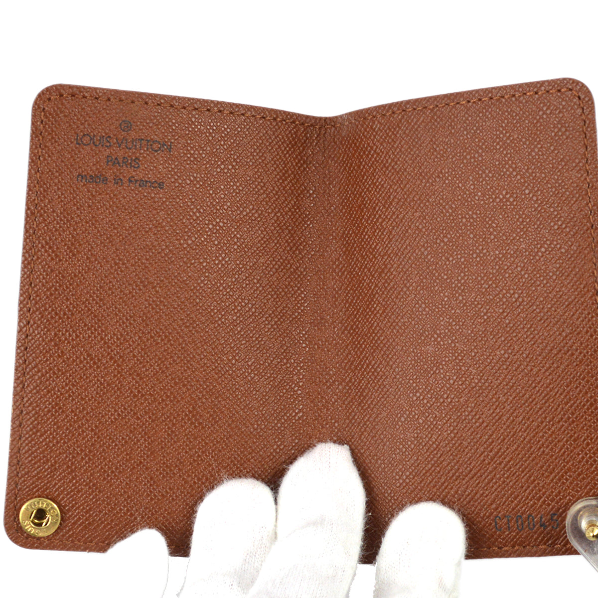 Louis Vuitton Monogram Pression in Brown