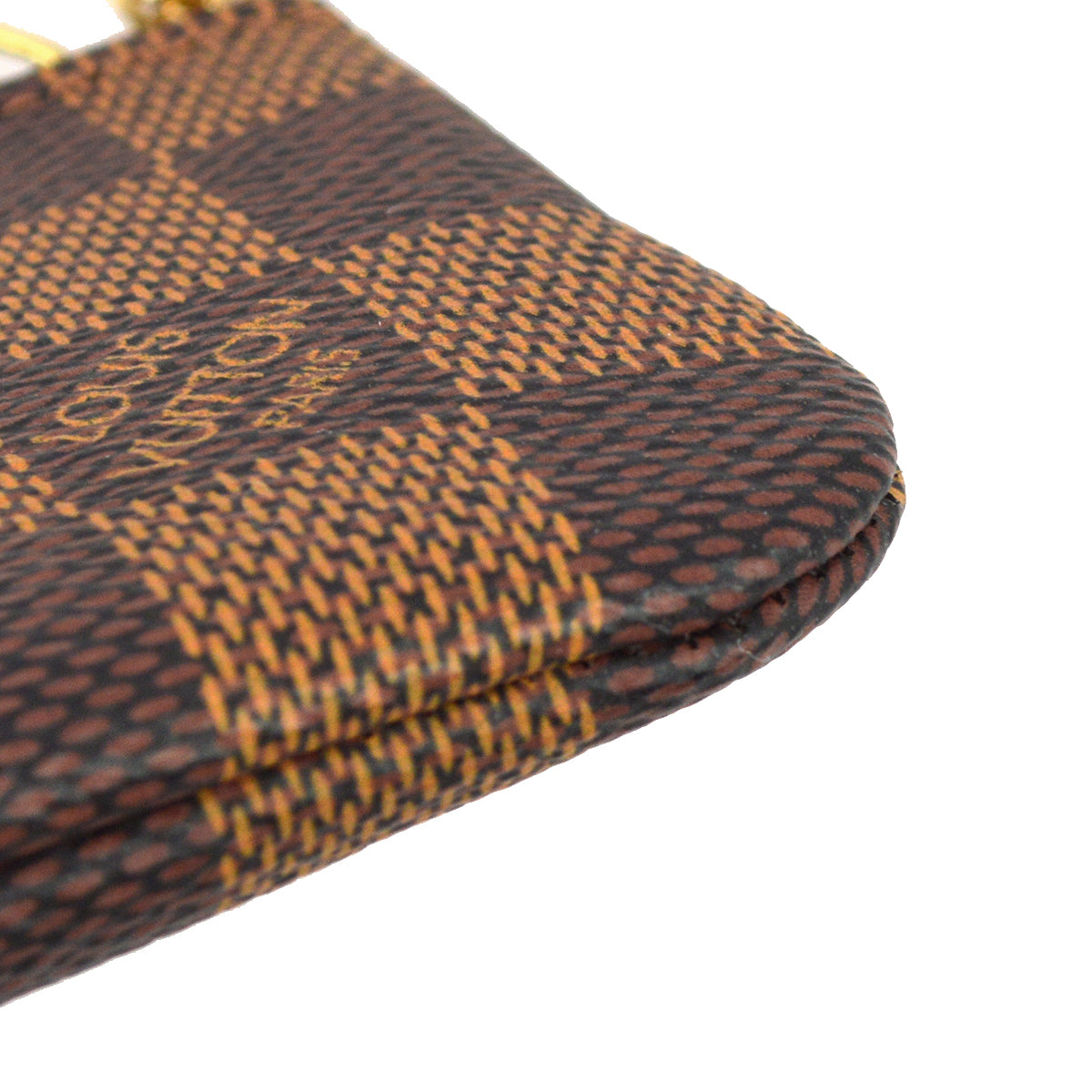 Louis Vuitton 2008 Damier Pochette Cles Coin Case Wallet Purse N62658