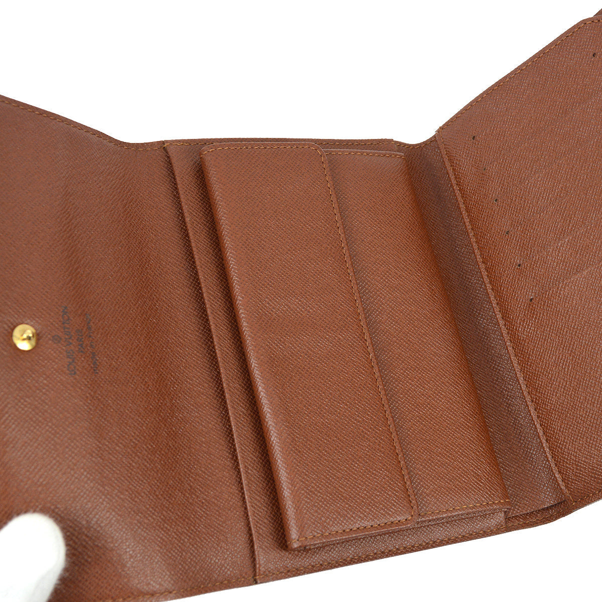 Louis Vuitton Monogram Porte Tresor Etui Papier