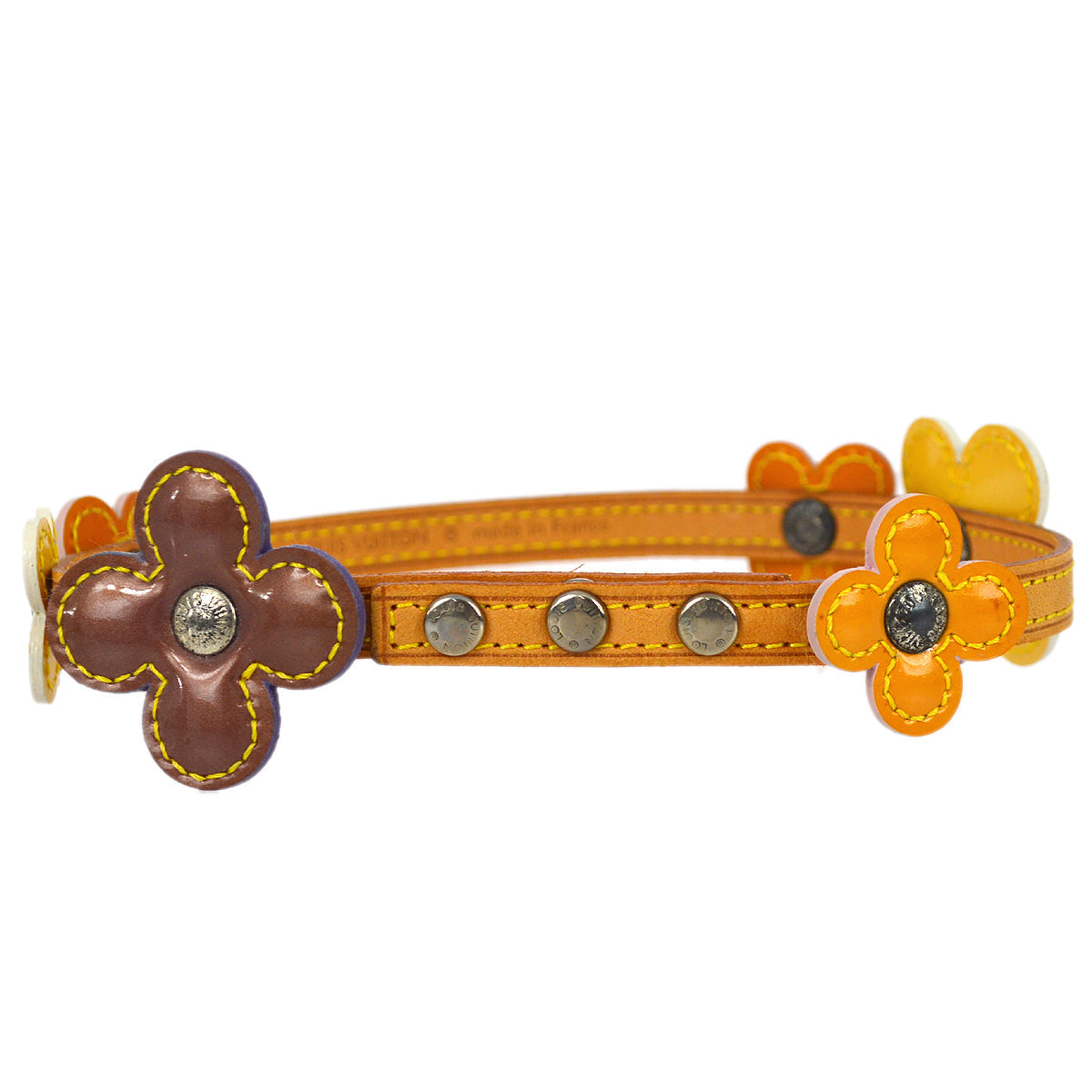 Louis Vuitton Monogram Vernis Flower Lexington Bangle