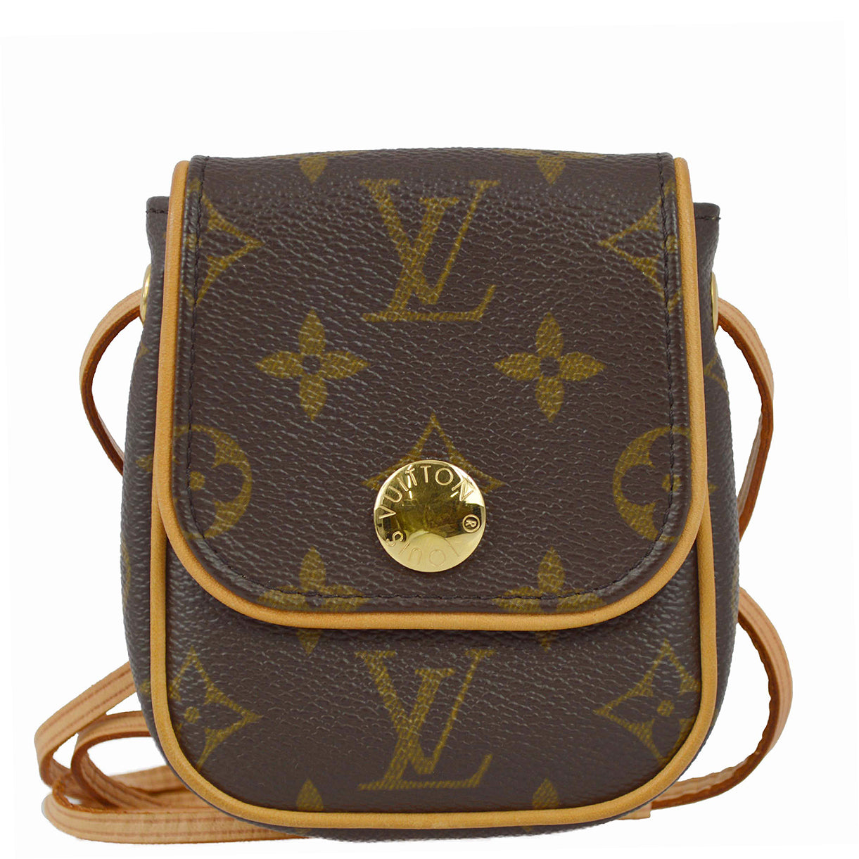Louis Vuitton Monogam Pochette Cancun Shoulder Bag in Brown