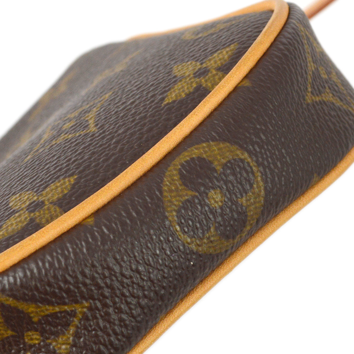 Louis Vuitton Monogam Pochette Cancun Shoulder Bag in Brown