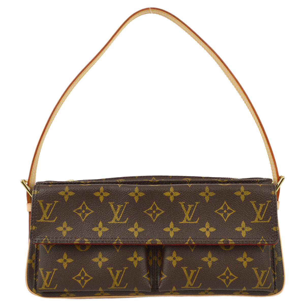 Louis Vuitton Monogram Viva Cite MM Handbag in Brown