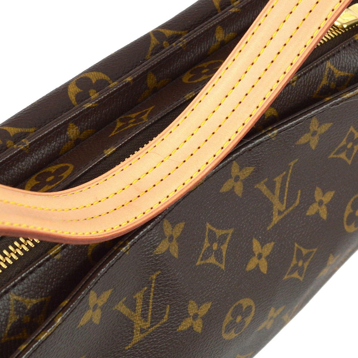 Louis Vuitton Monogram Viva Cite MM Handbag in Brown