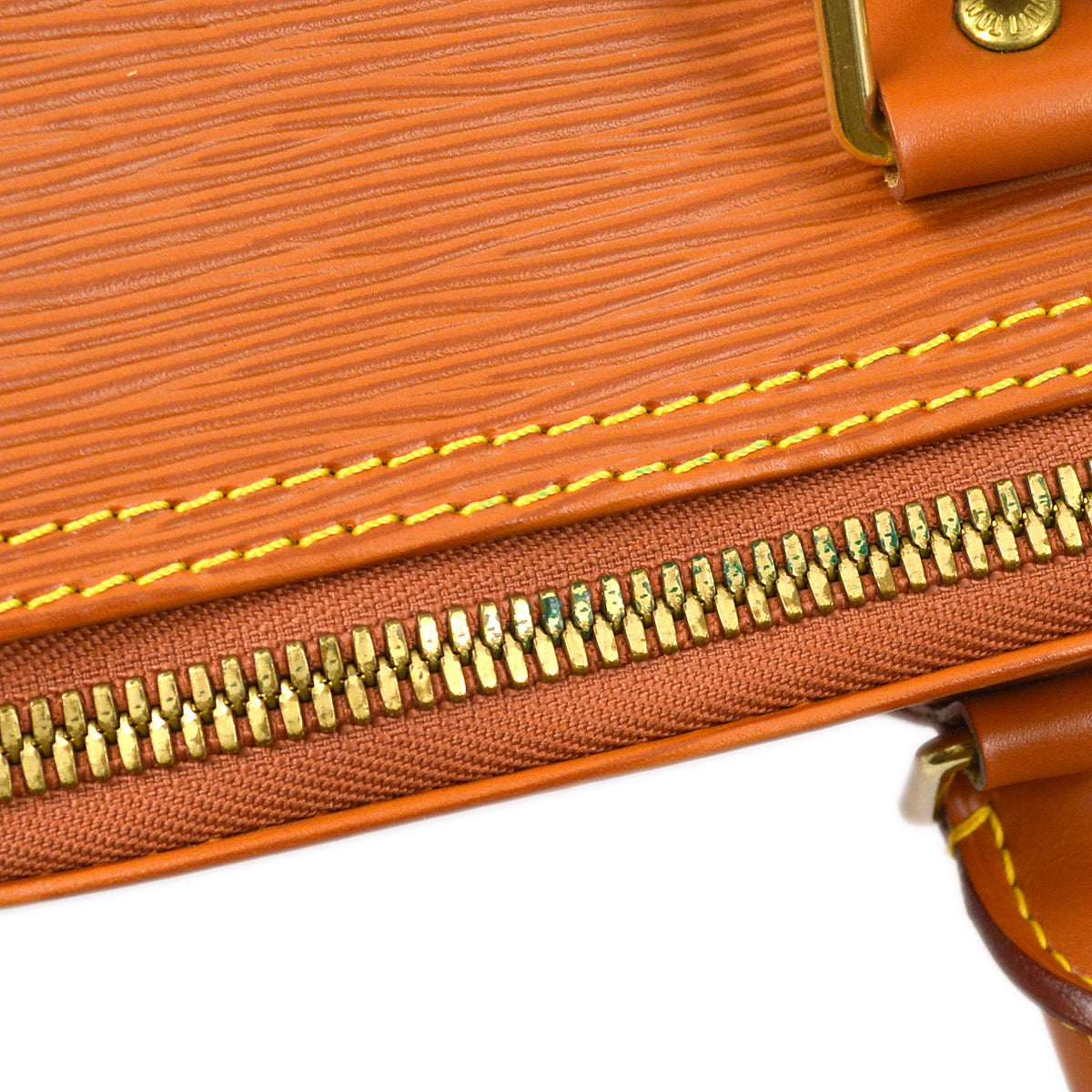 Louis Vuitton Brown Epi Keepall 45