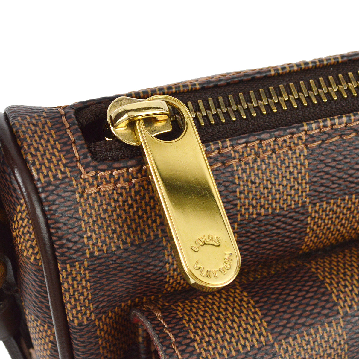 Louis Vuitton Damier Ravello GM Shoulder Bag in Brown