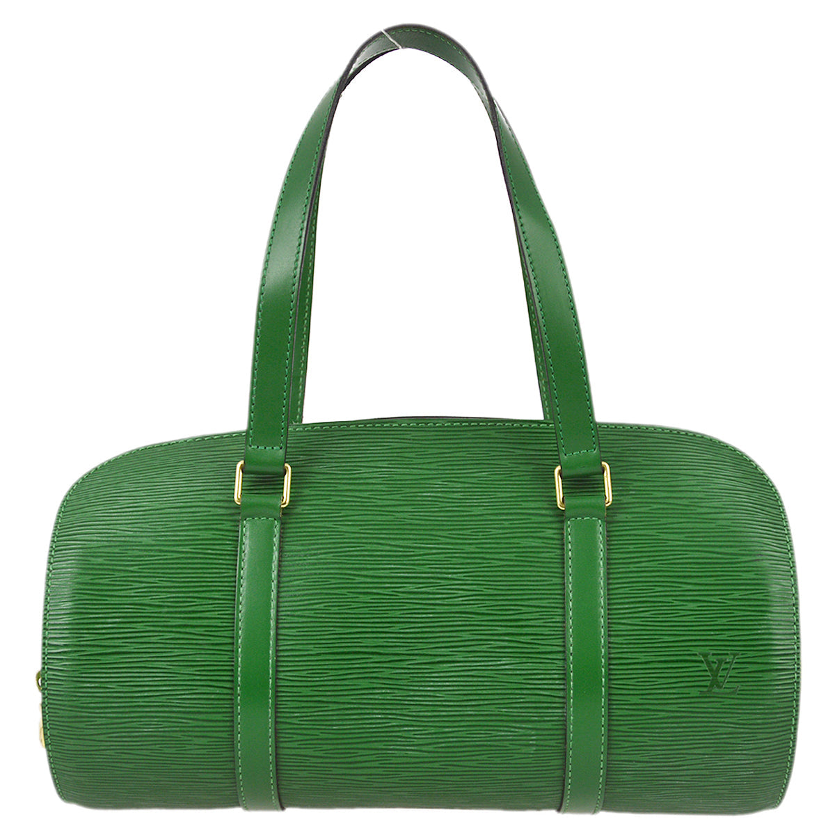 Louis Vuitton Green Epi Soufflot Handbag