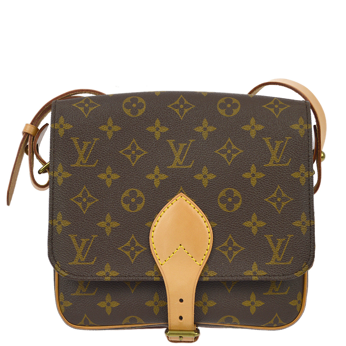 Louis Vuitton Monogram Cartouchiere MM Shoulder Bag