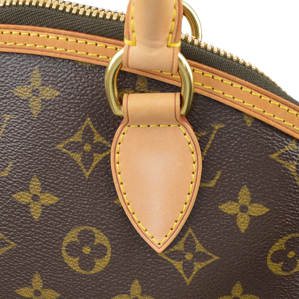Louis Vuitton Monogram Lockit Vertical Handbag in Brown