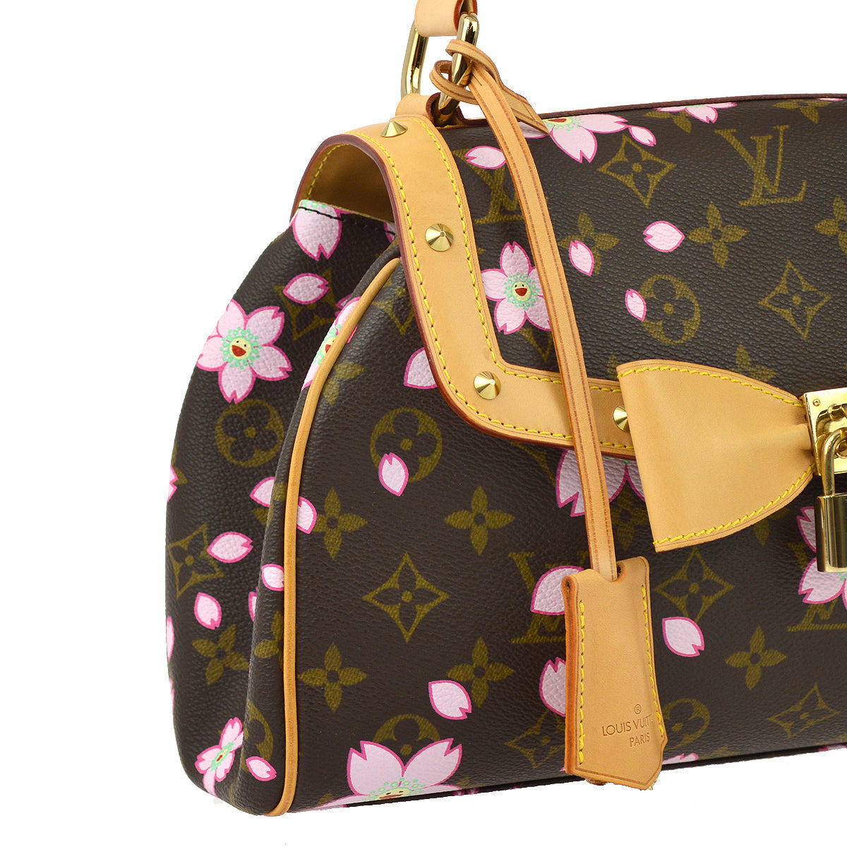 Louis Vuitton Monogram Cherry Blossom Sac Retro PM Handbag