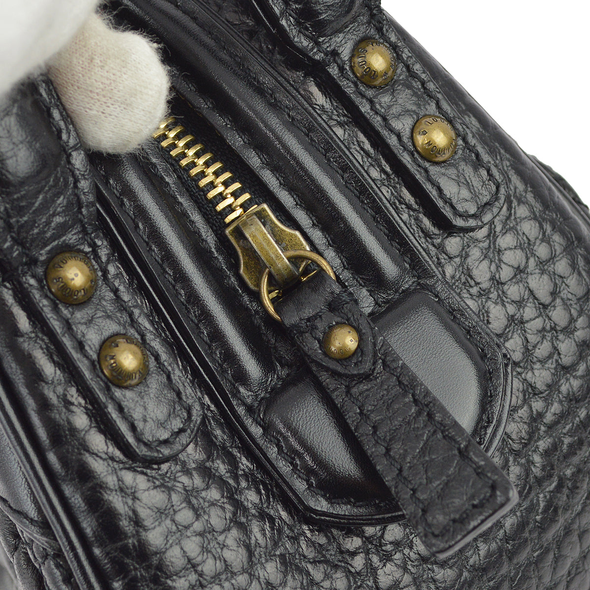 Louis Vuitton Black Monogram Vienna Clara Handbag