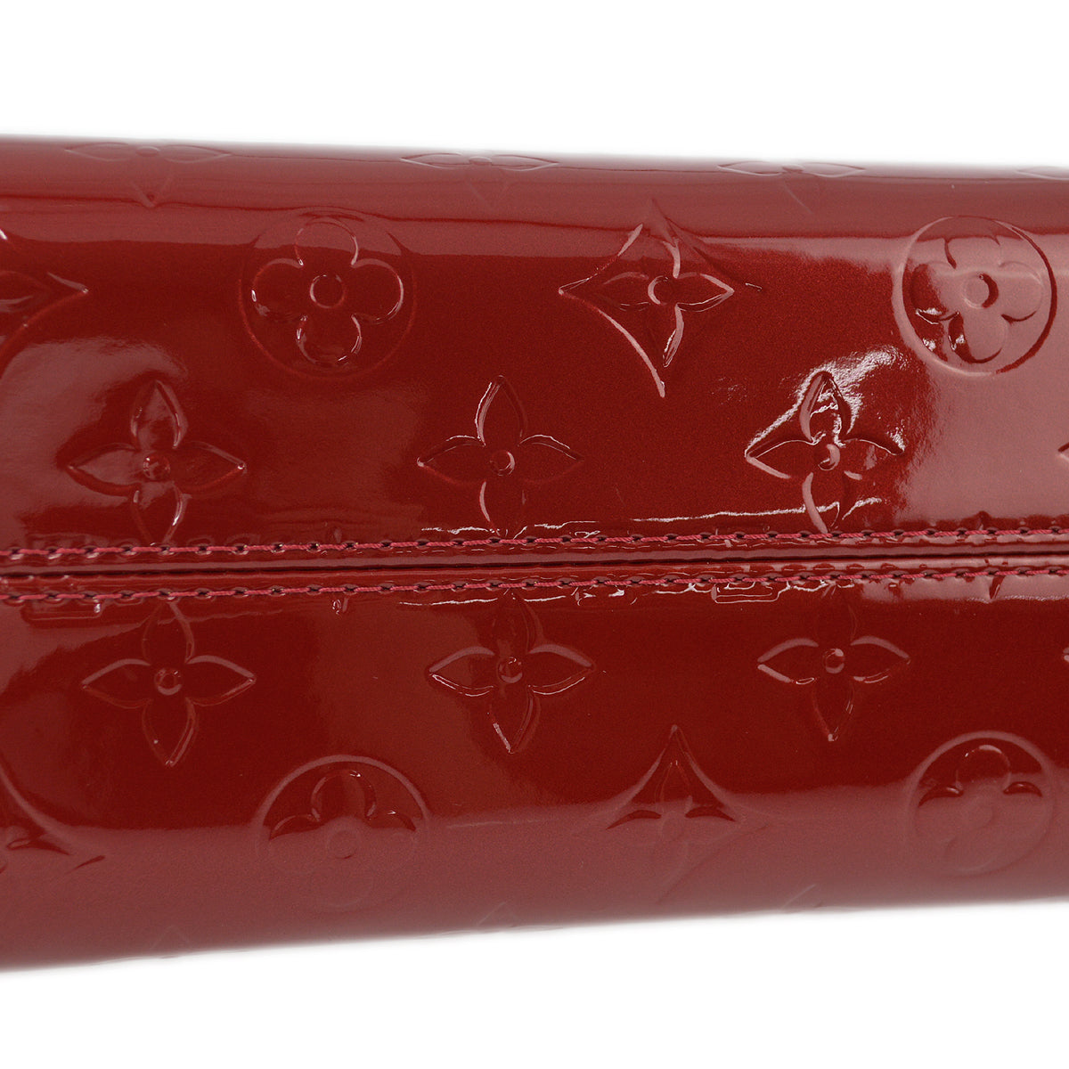 Louis Vuitton 2007 Red Monogram Vernis Roxbury Drive Handbag M91987