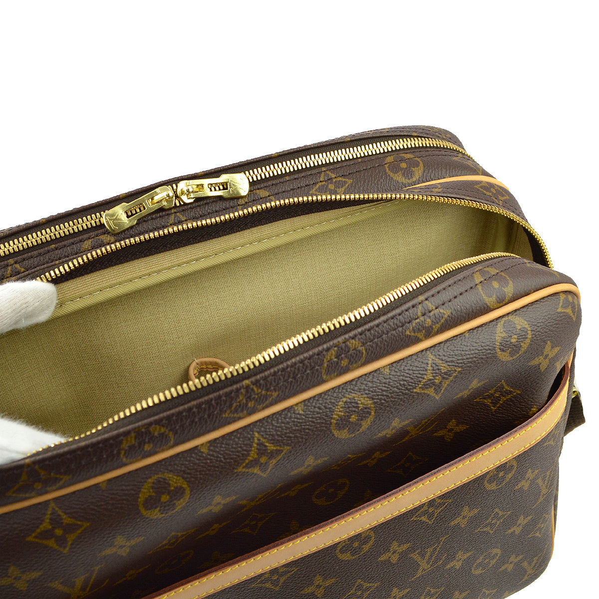 Louis Vuitton Monogram Reporter GM Shoulder Bag