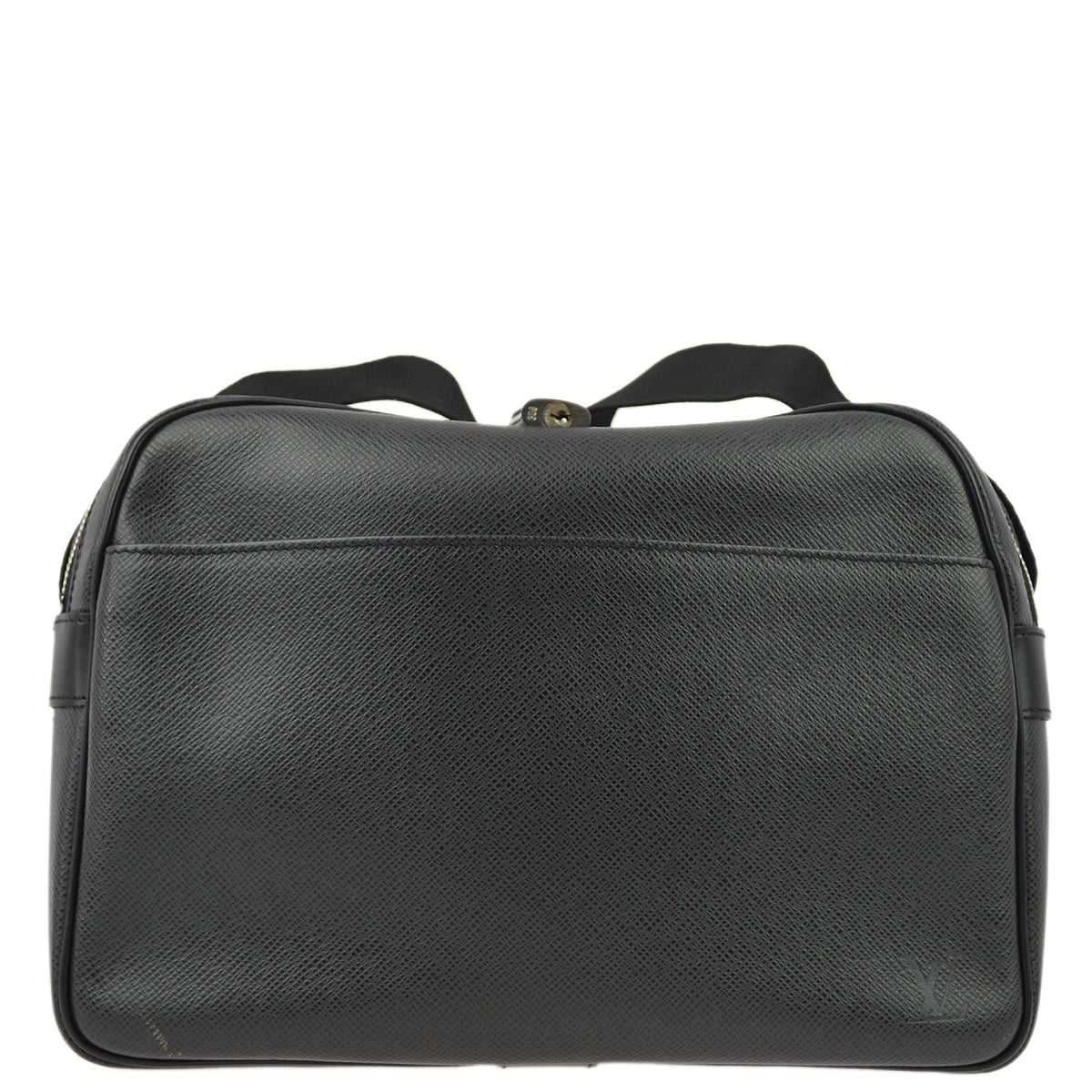 Louis Vuitton Black Taiga Reporter PM Shoulder Bag