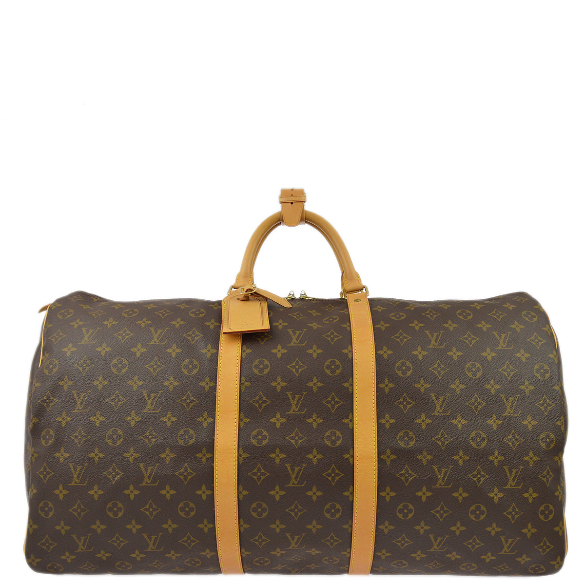 Louis Vuitton Monogram Keepall 60 Duffle Handbag