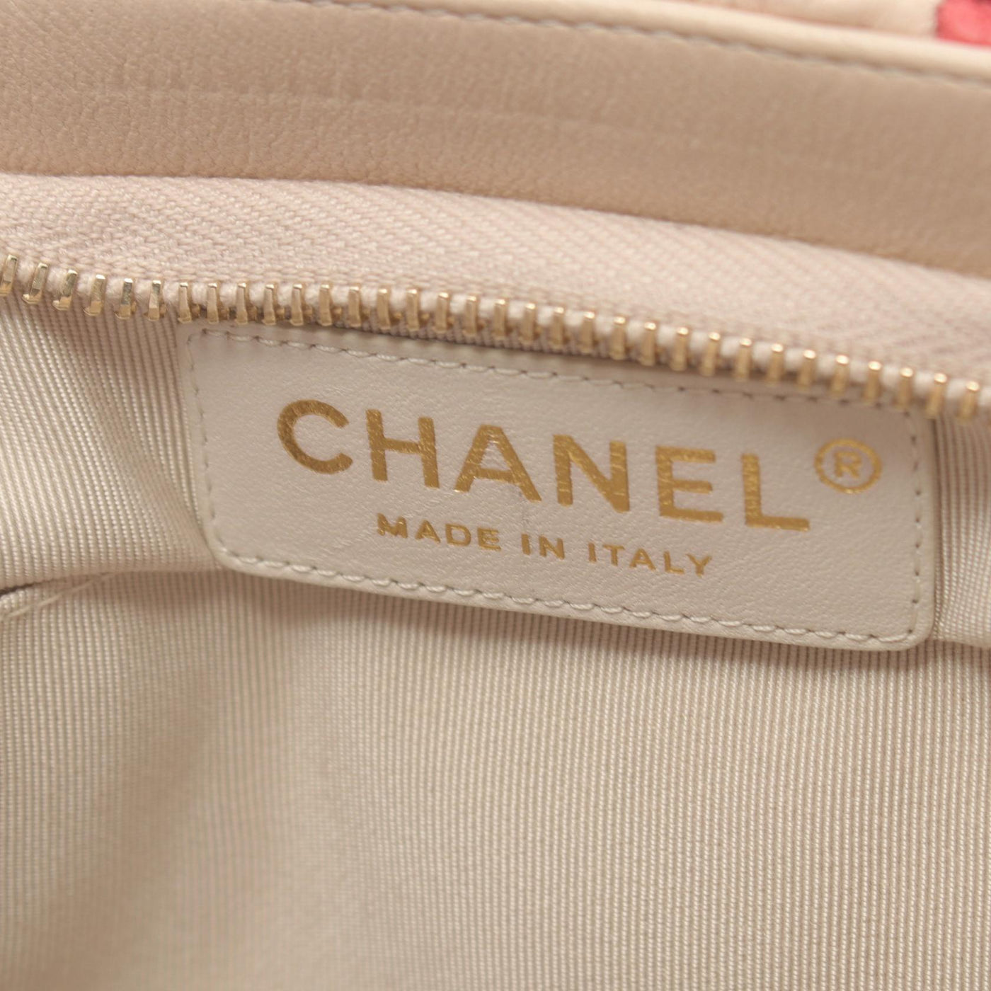 Chanel Lambskin Padded Clutch Bag