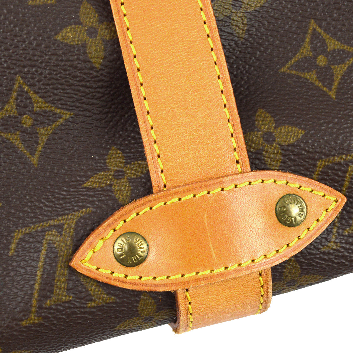 Louis Vuitton Monogram Saumur 35