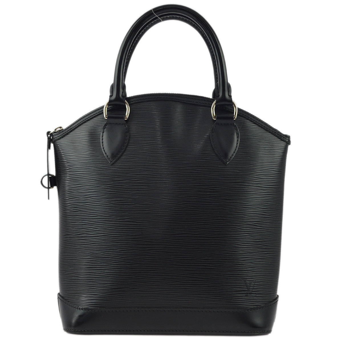 Louis Vuitton Black Epi Lockit Handbag in Black