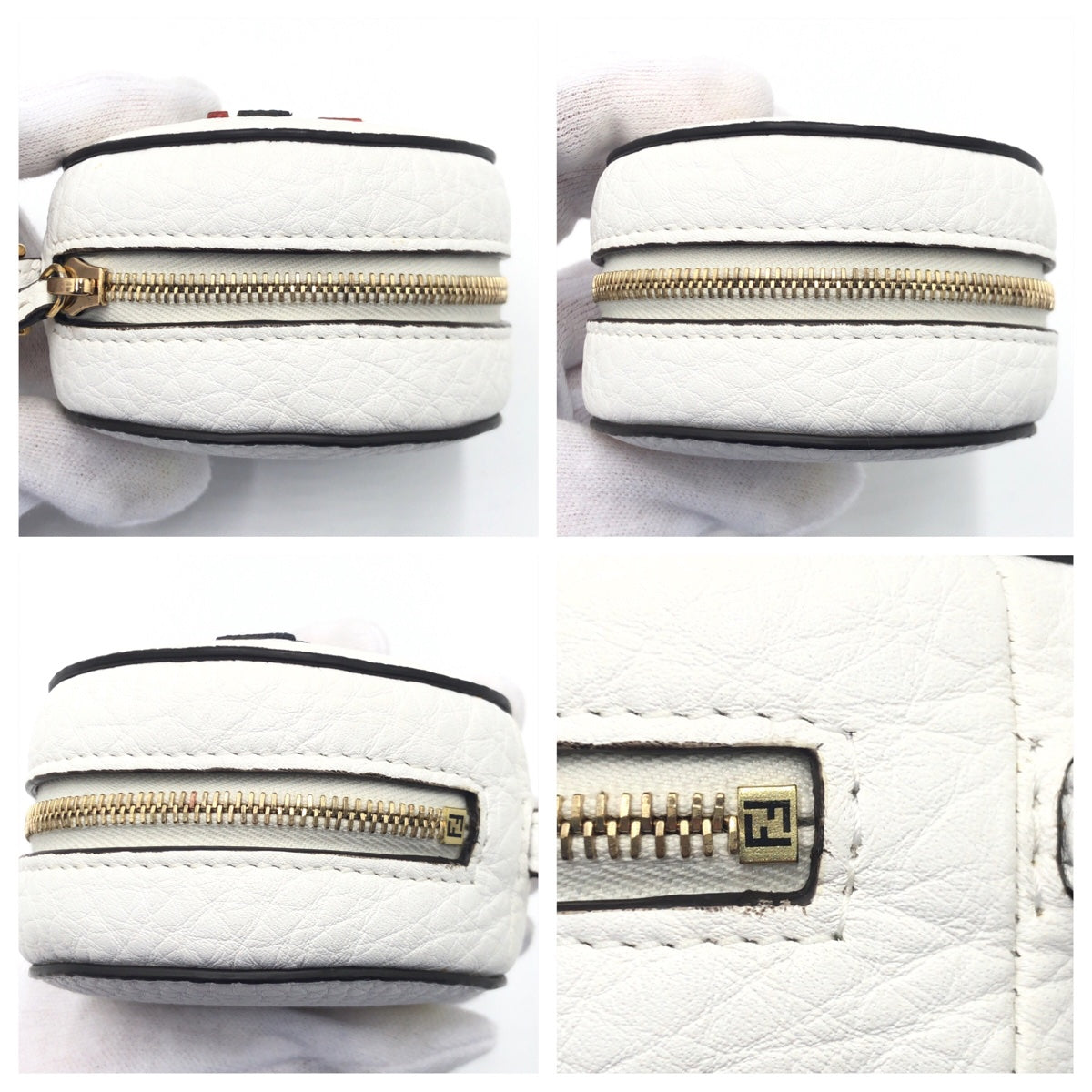 FENDI Backpack Nylon white Foldable Backpack Eco Bag Unisex FILA collaboration With porch Women - Product Image 3