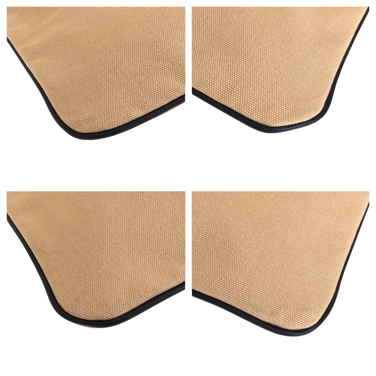 FENDI Clutch bag canvas Beige SilverMetal Clutch bag business bag pouch logo Women - Product Image 3