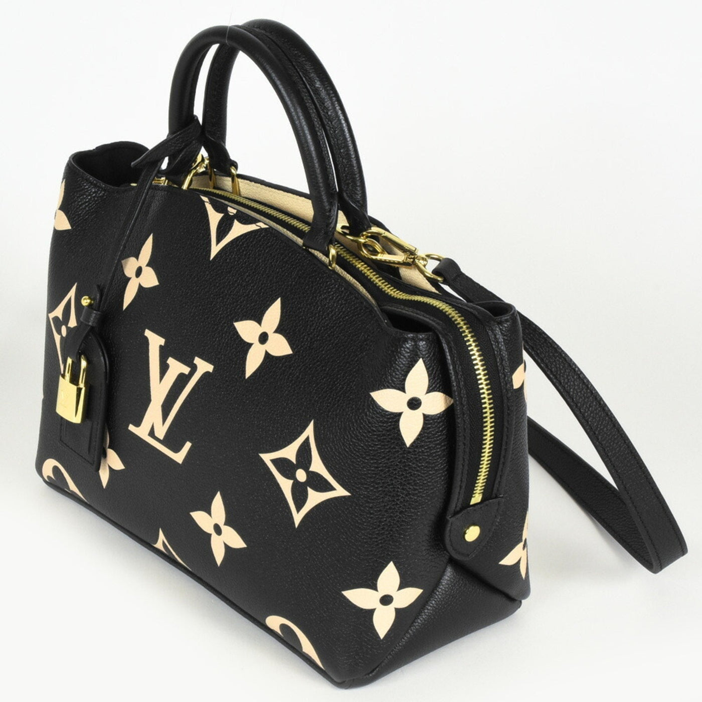 Louis Vuitton Noir Monogram Empreinte Handbag