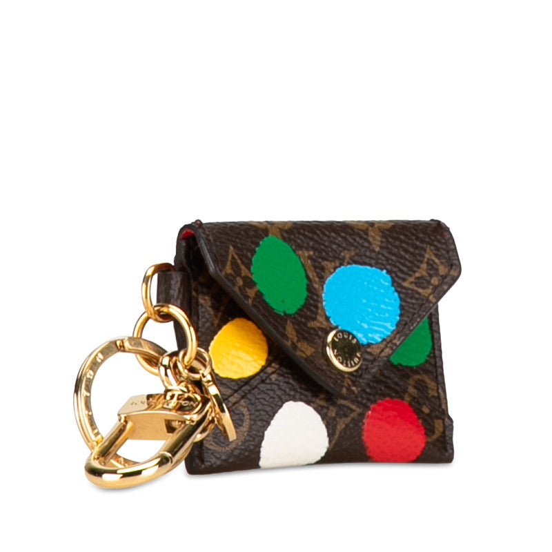 Louis Vuitton Y.K. Portee Claire Kirigami Painted Dot Charm Brown PVC Louis Vuitton