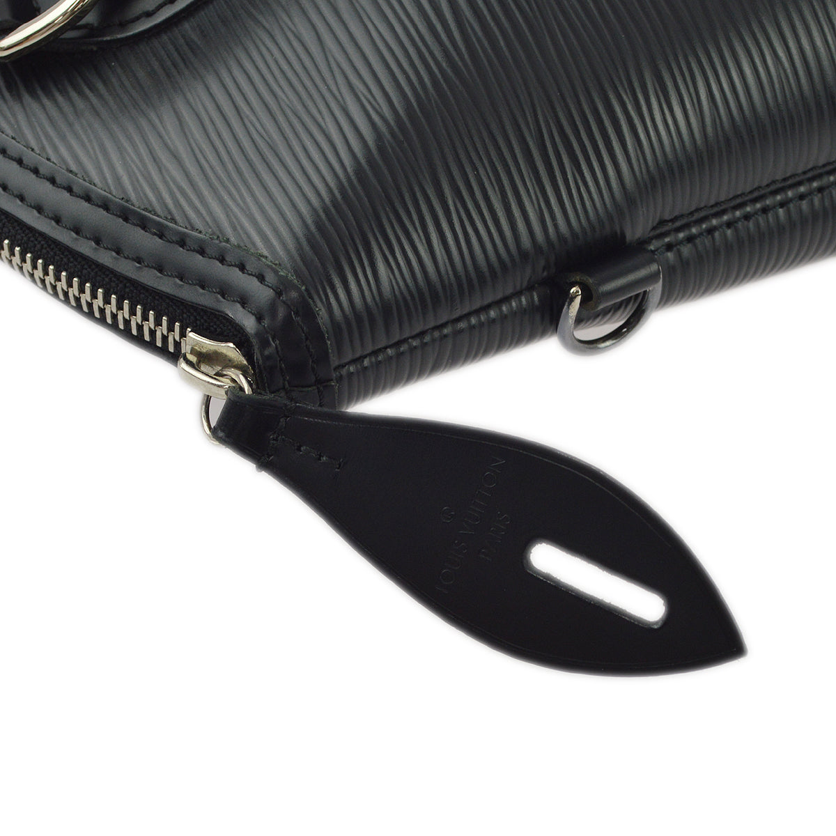 Louis Vuitton Black Epi Lockit Handbag in Black