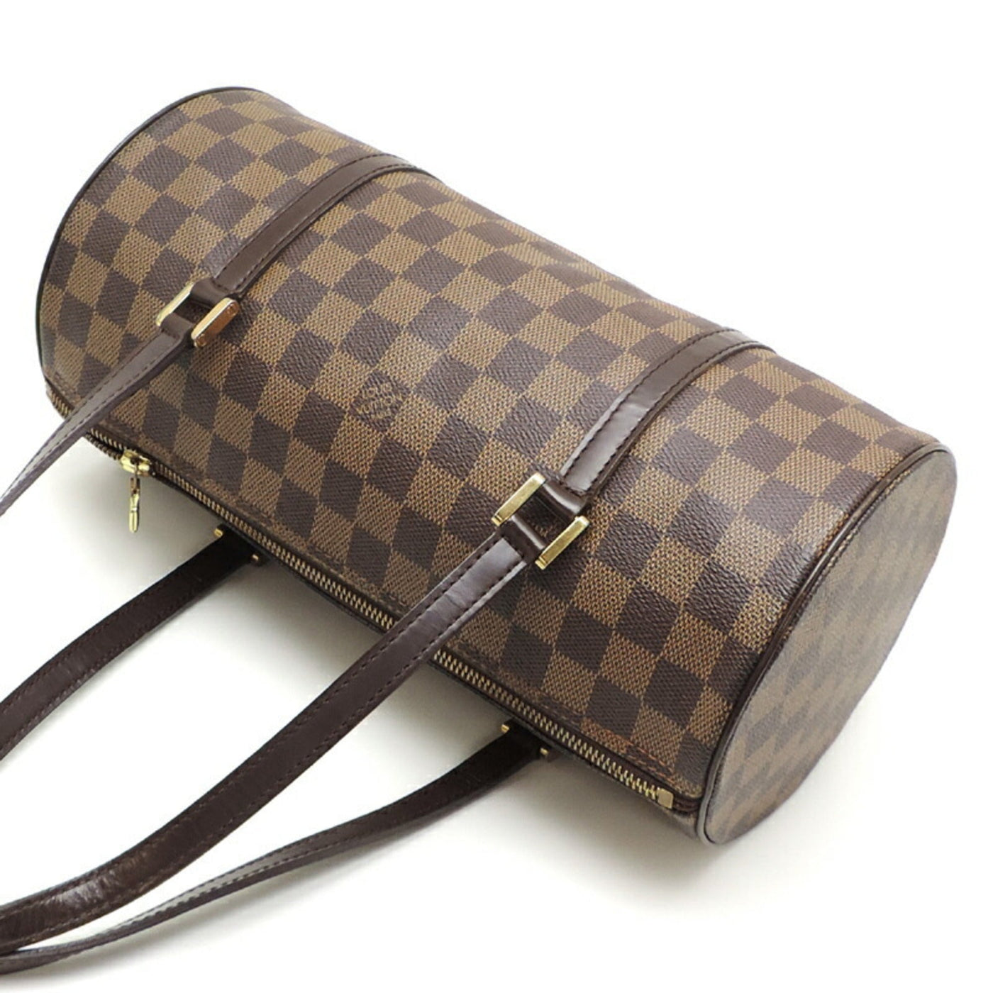 Louis Vuitton Ebene Damier Canvas Handbag Pouch
