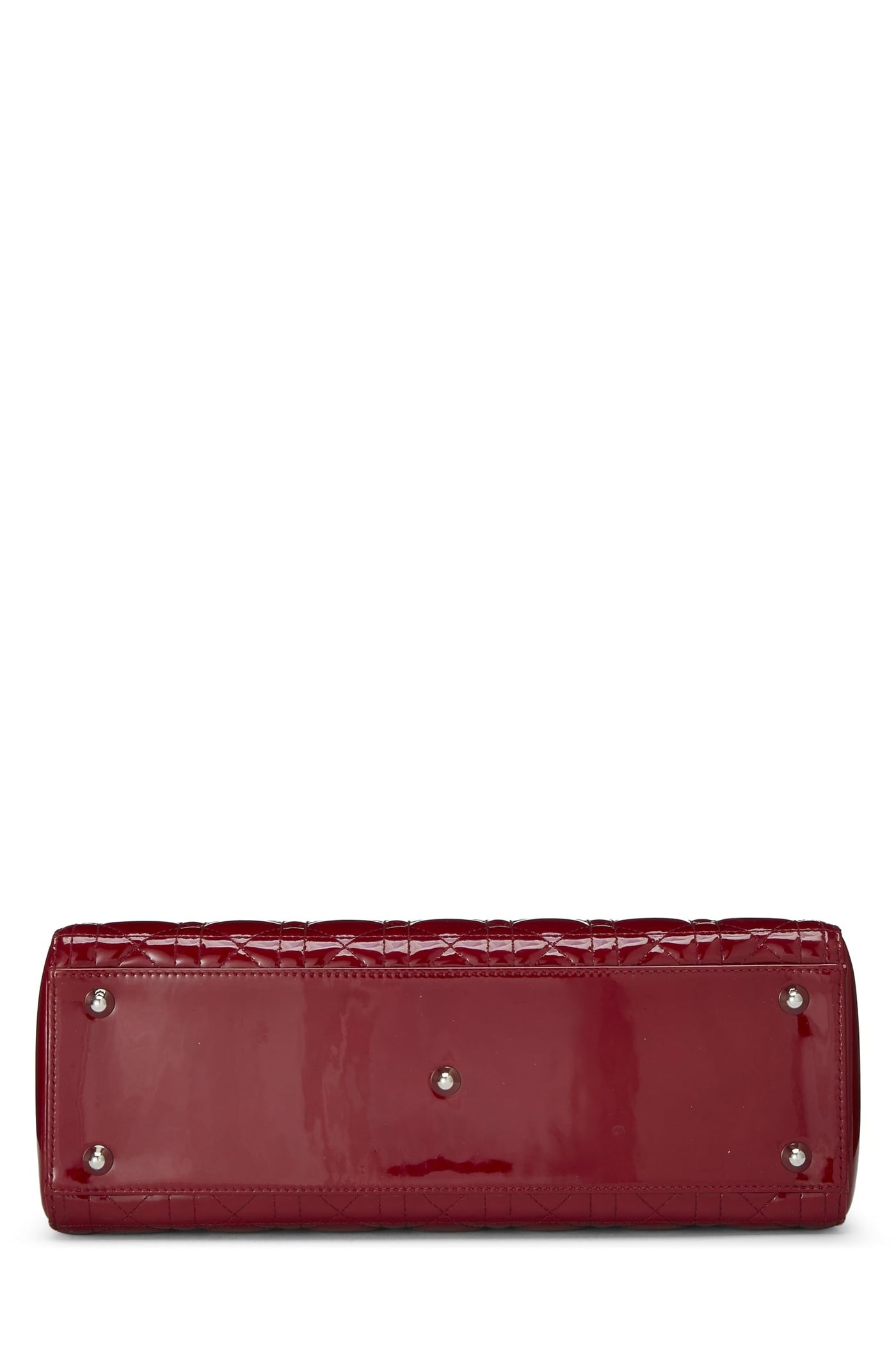 Dior, Red Cannage Patent Leather Lady Dior Large, Red - Product Image 3